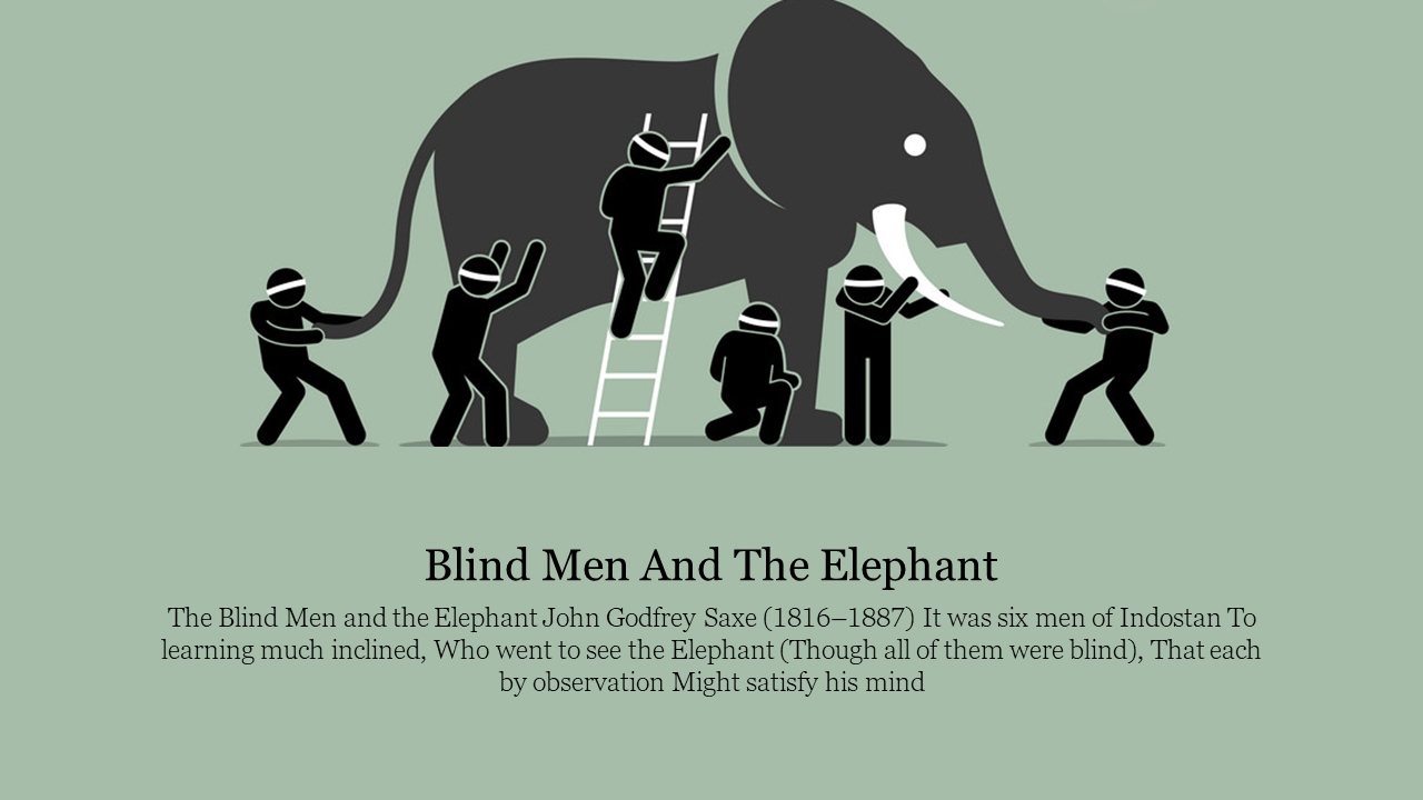 Blind Men And The Elephant